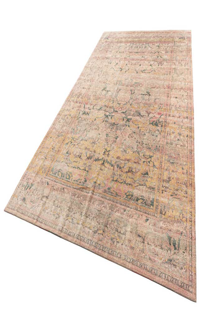 8' 8 x 13' 6 Hand Knotted Oushak Rug