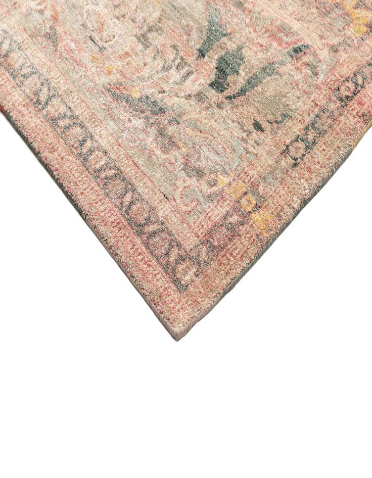 Detail image of 8' 8 x 13' 6 Hand Knotted Oushak Rug
