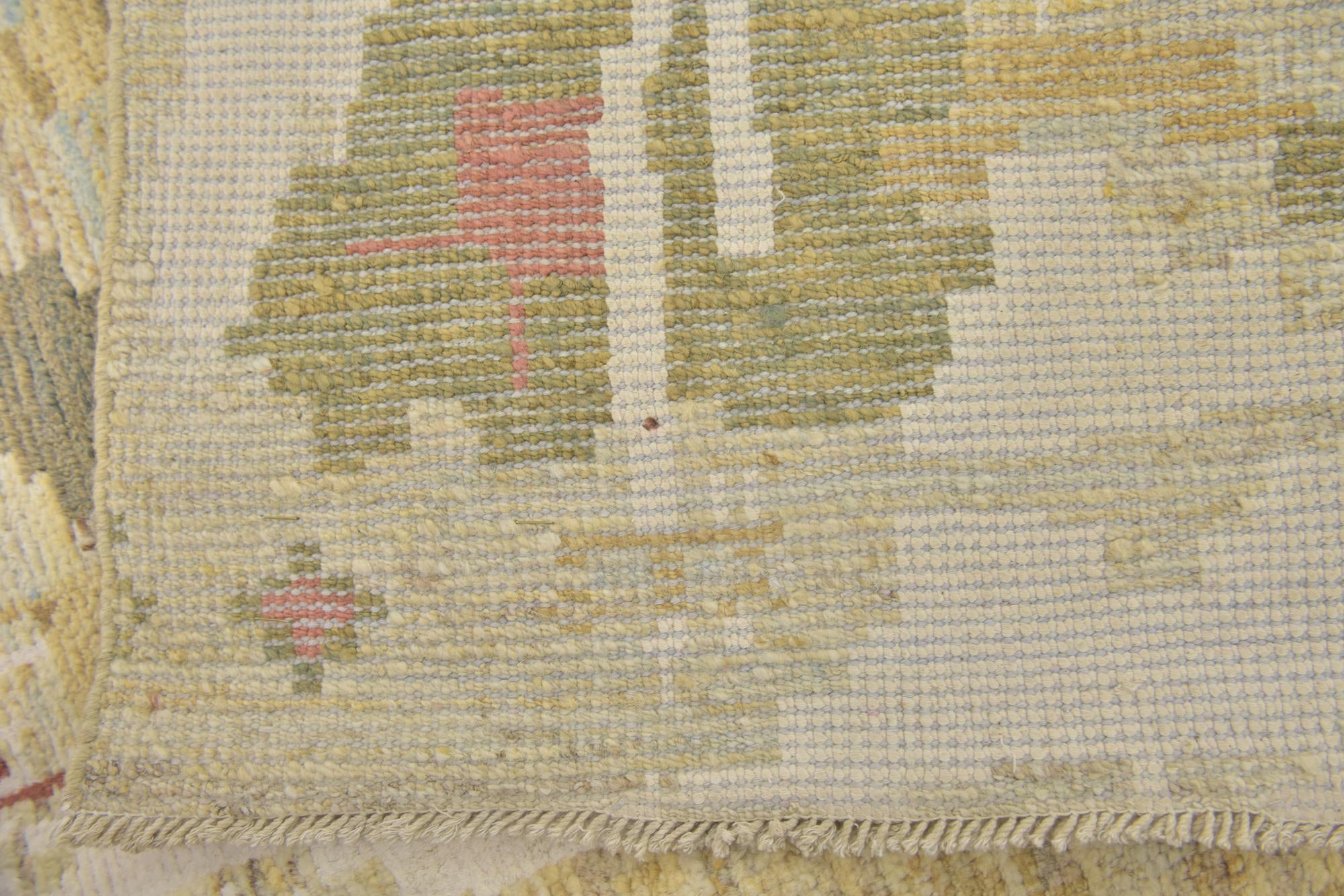 10' 2 x 16' 6 Hand Knotted Oushak Rug
