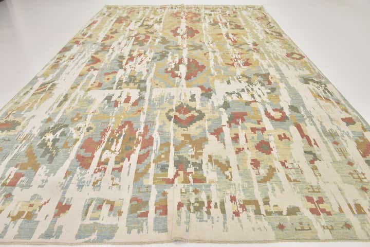 10' 2 x 16' 6 Hand Knotted Oushak Rug