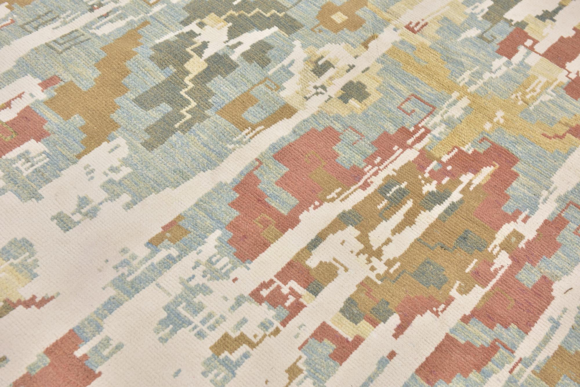 10' 2 x 16' 6 Hand Knotted Oushak Rug
