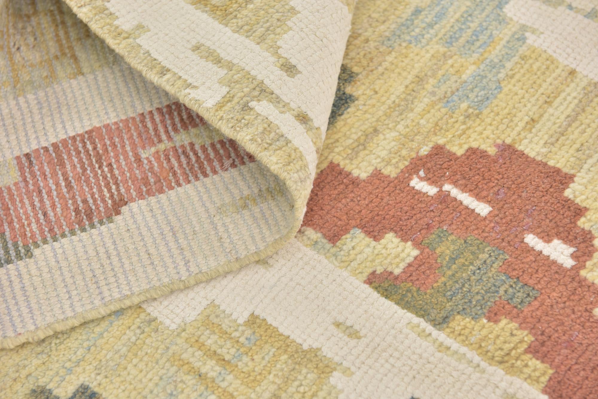 10' 2 x 16' 6 Hand Knotted Oushak Rug