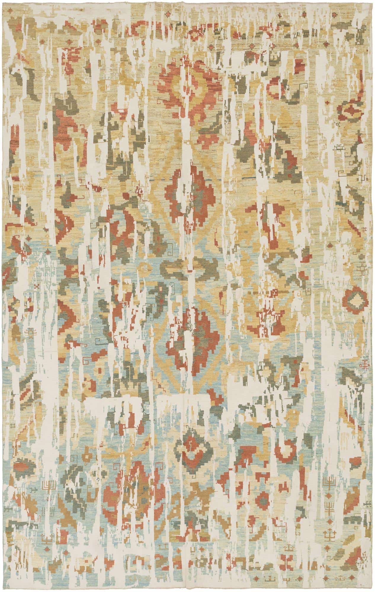 10' 2 x 16' 6 Hand Knotted Oushak Rug