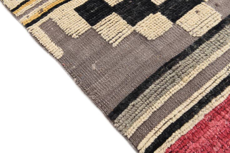 Detail image of 8' 1 x 10' 6 Hand Knotted Oushak Wool Rug