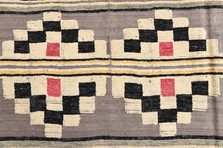 Detail image of 8' 1 x 10' 6 Hand Knotted Oushak Wool Rug