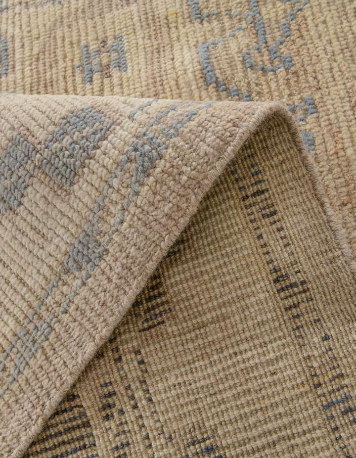 9' 1 x 12' Hand Knotted Oushak Wool Rug