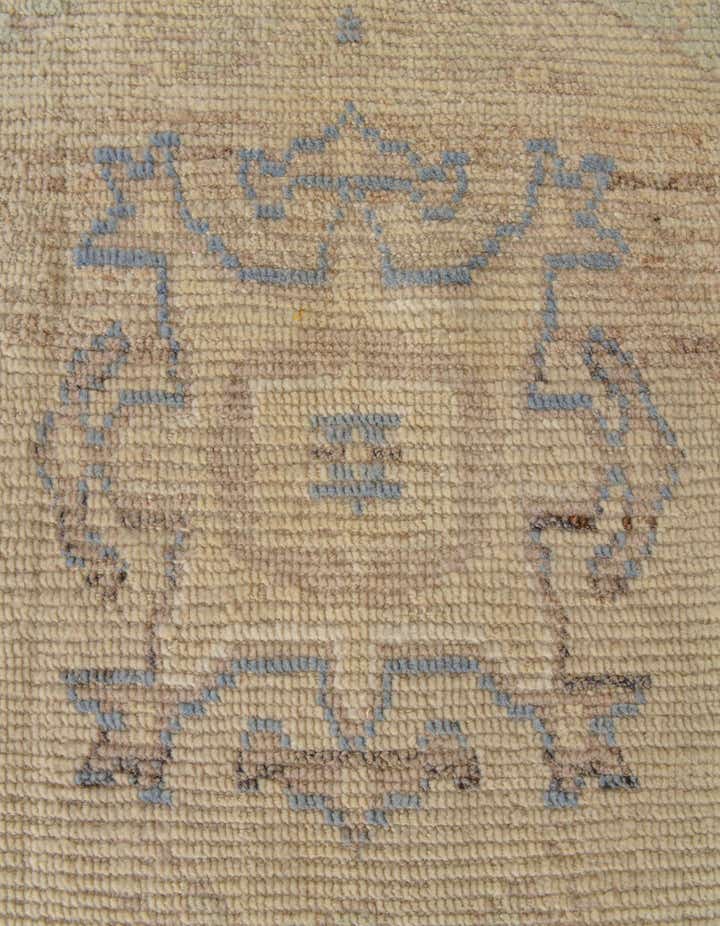 9' 1 x 12' Hand Knotted Oushak Wool Rug