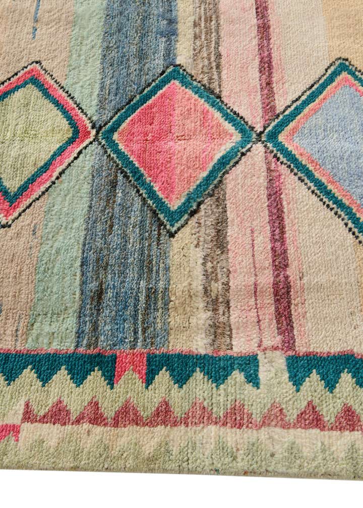 3' 3 x 5' Hand Knotted Oushak Wool Rug