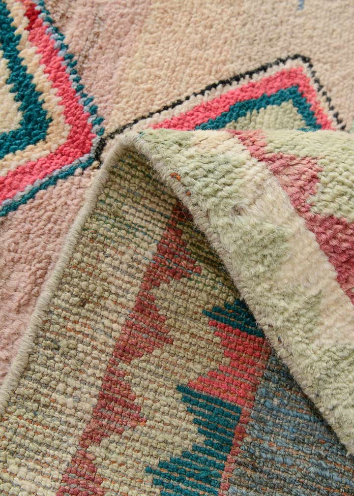 3' 3 x 5' Hand Knotted Oushak Wool Rug