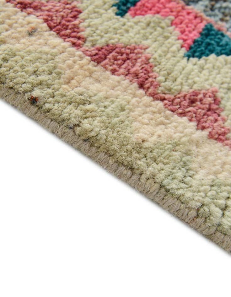 Detail image of 3' 3 x 5' Hand Knotted Oushak Wool Rug