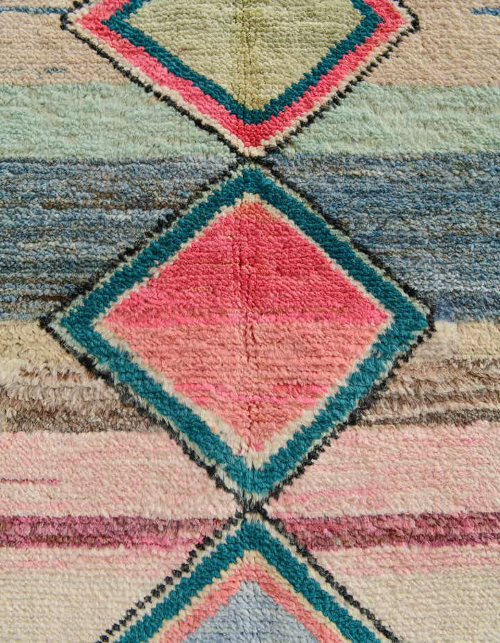 3' 3 x 5' Hand Knotted Oushak Wool Rug
