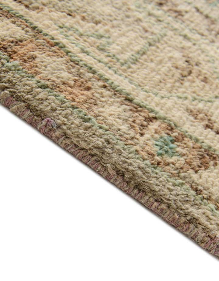 5' 3 x 7' 3 Hand Knotted Oushak Wool Rug