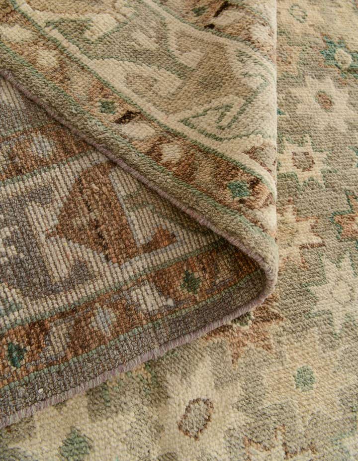 5' 3 x 7' 3 Hand Knotted Oushak Wool Rug