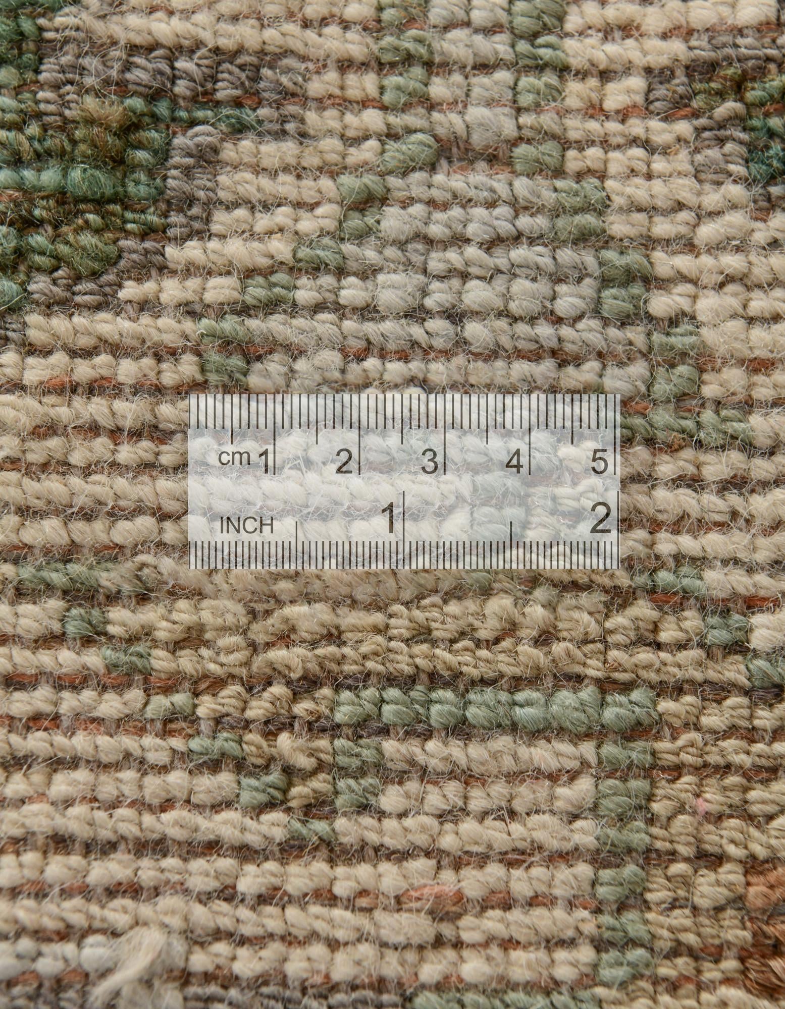 5' 3 x 7' 3 Hand Knotted Oushak Wool Rug
