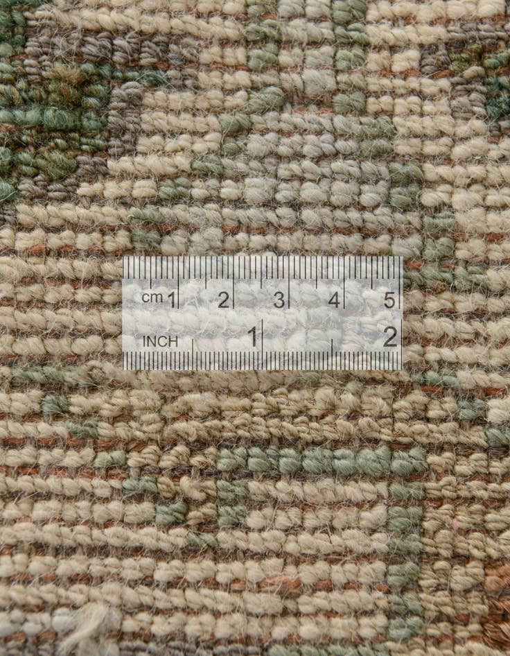 Detail image of 5' 3 x 7' 3  Hand Knotted Oushak Wool Rug