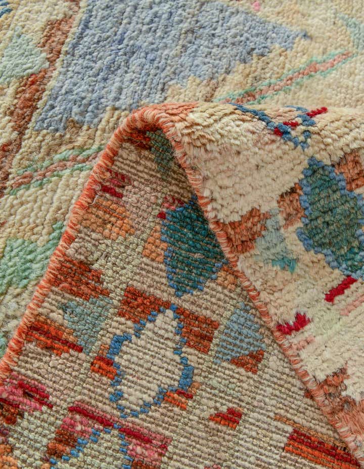 3' 2 x 4' 11 Hand Knotted Oushak Wool Rug