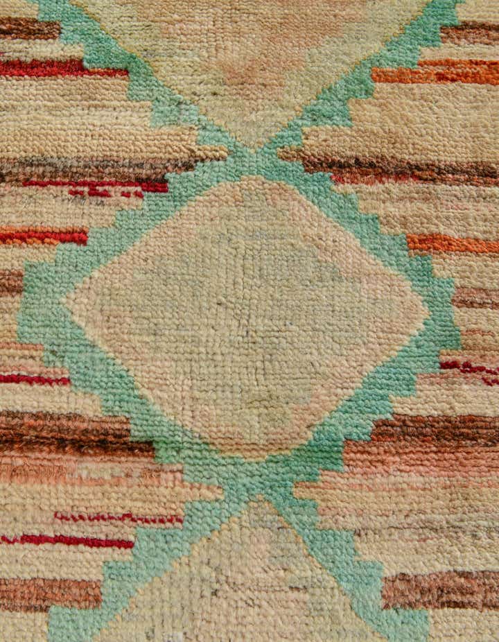 3' 2 x 4' 11 Hand Knotted Oushak Wool Rug