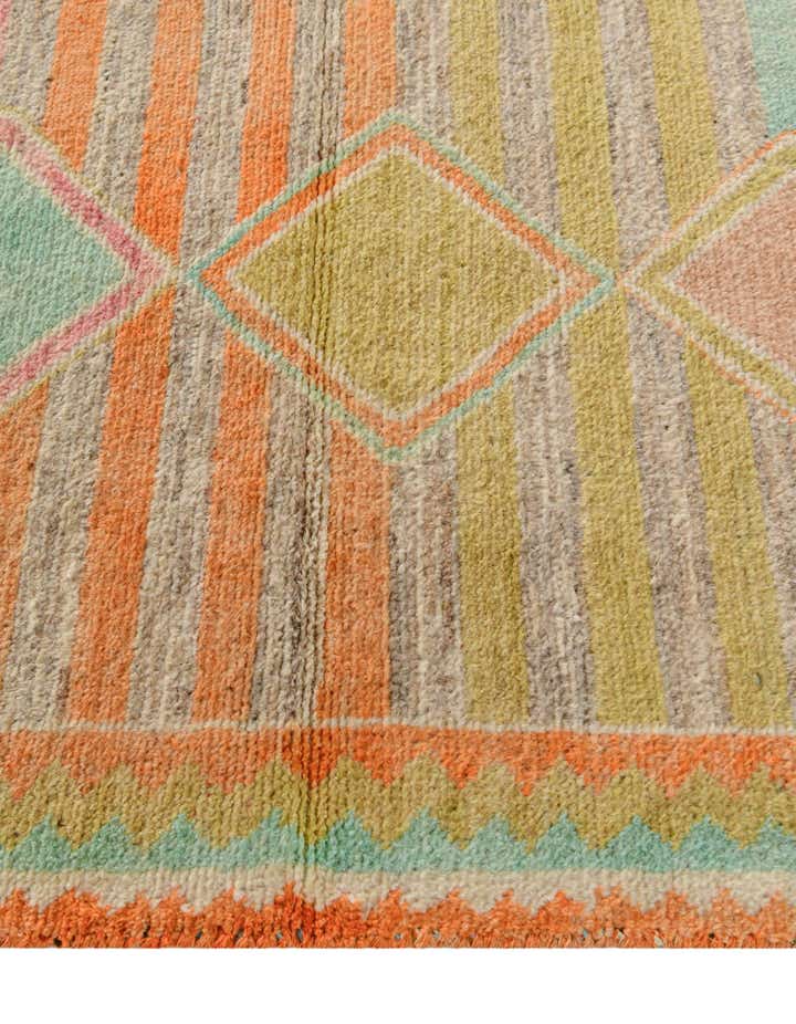 3' 1 x 5' 2 Hand Knotted Oushak Wool Rug