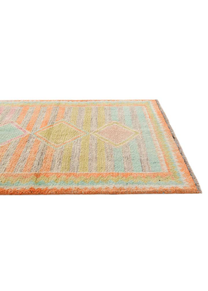 3' 1 x 5' 2 Hand Knotted Oushak Wool Rug