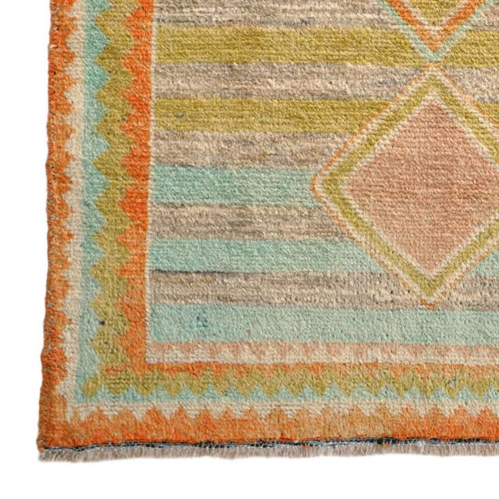 3' 1 x 5' 2 Hand Knotted Oushak Wool Rug
