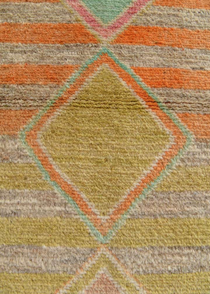 3' 1 x 5' 2 Hand Knotted Oushak Wool Rug