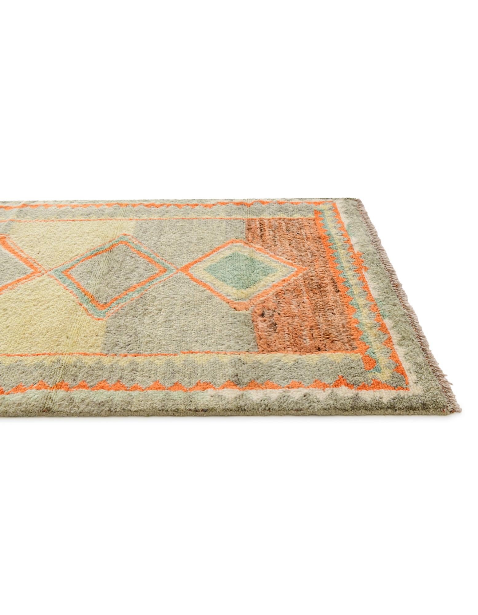 2' 8 x 3' 8 Hand Knotted Oushak Wool Rug