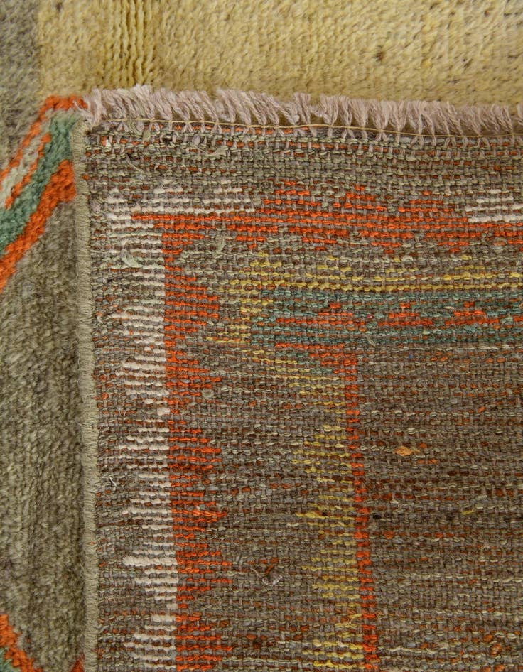 Detail image of 2' 8 x 3' 8 Hand Knotted Oushak Wool Rug