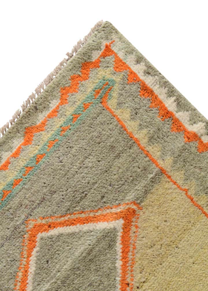 2' 8 x 3' 8 Hand Knotted Oushak Wool Rug