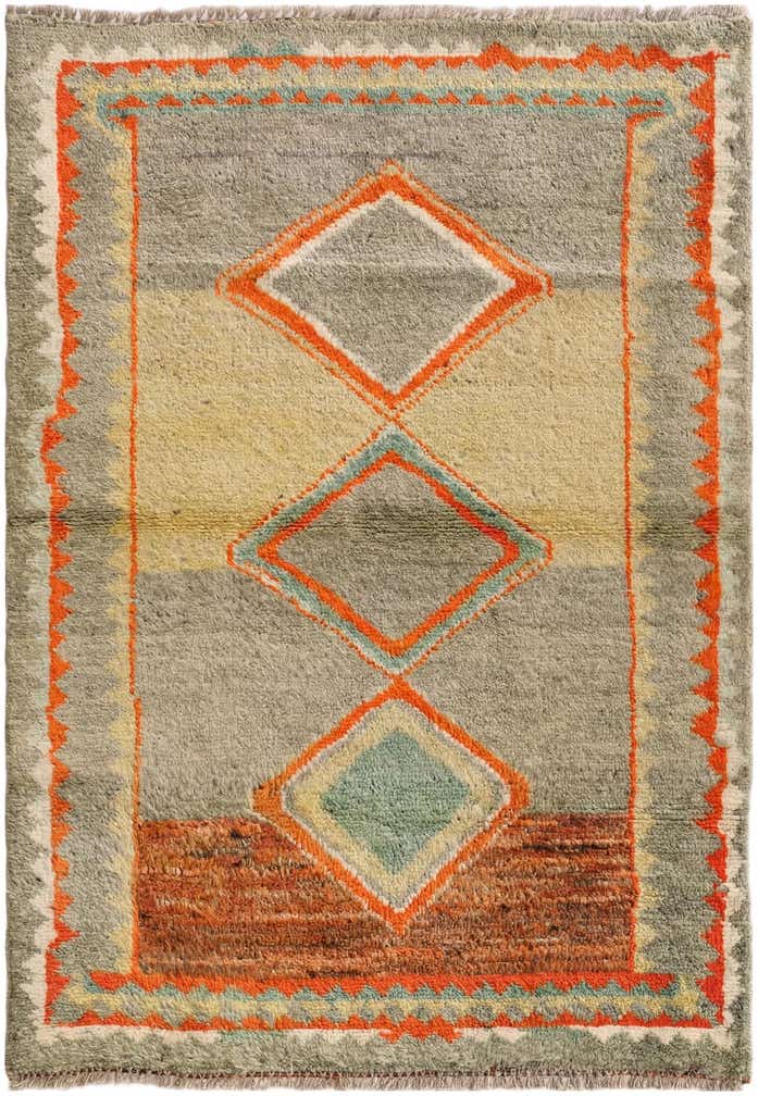 2' 8 x 3' 8 Hand Knotted Oushak Wool Rug
