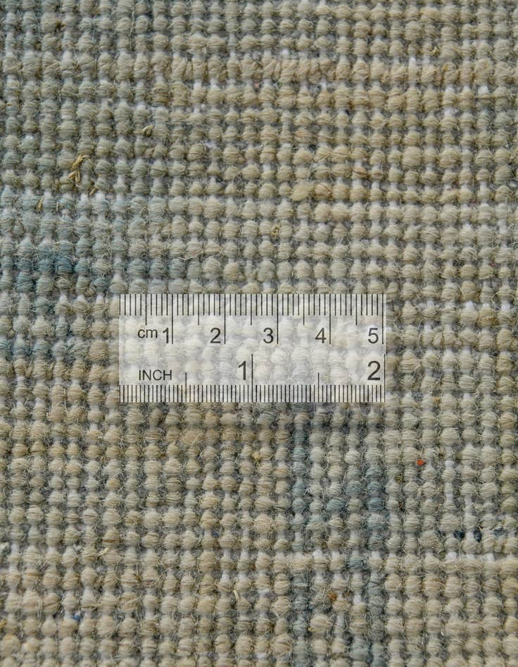 Detail image of 8' 1 x 9' 10  Hand Knotted Oushak Wool Rug