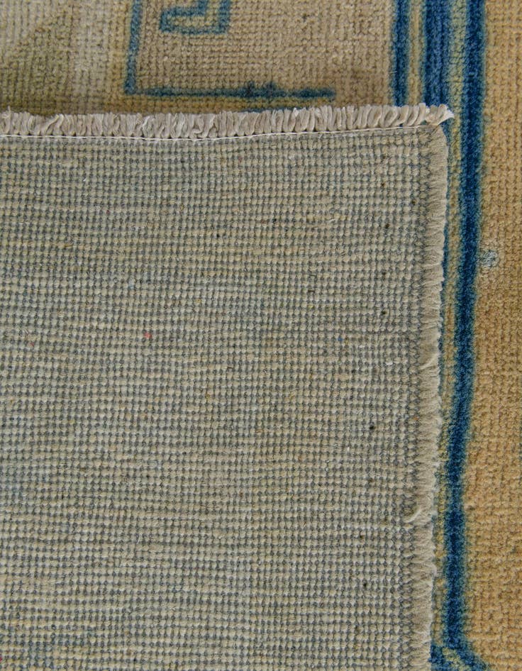 Detail image of 8' 1 x 9' 10  Hand Knotted Oushak Wool Rug