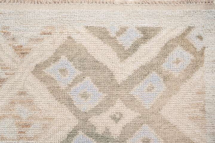 8' 3 x 9' 9 Hand Knotted Oushak Wool Rug