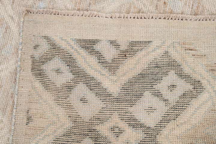 8' 3 x 9' 9 Hand Knotted Oushak Wool Rug