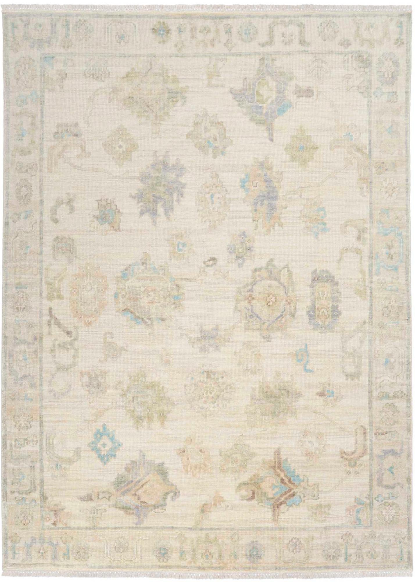 9' 9 x 13' 9 Oushak Wool Rug