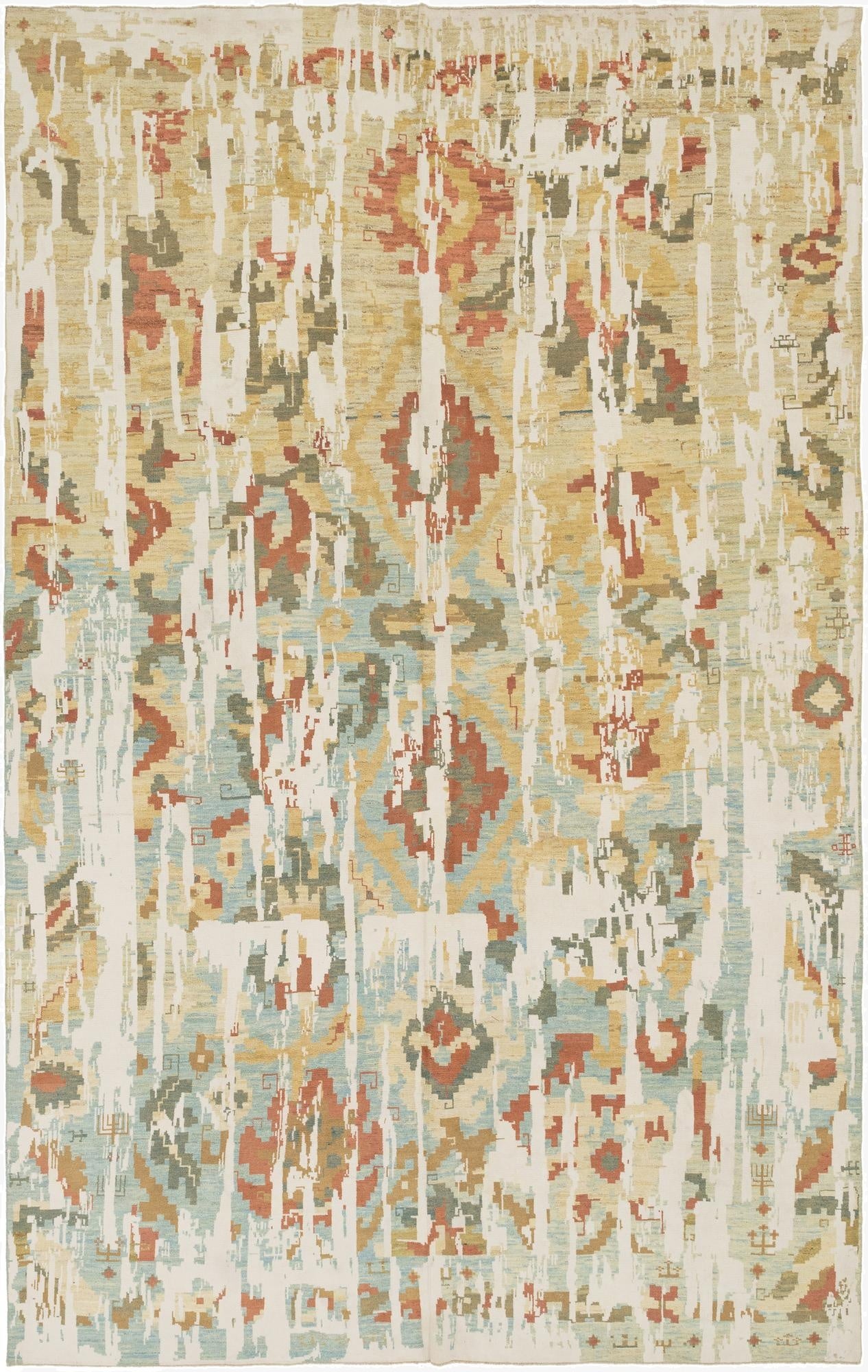10' 2 x 16' 6  Hand Knotted Oushak Rug