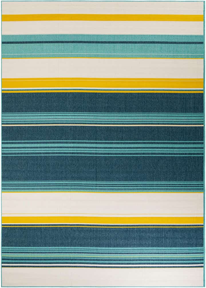 10' x 14' Easy-Clean Border Indoor / Outdoor Rug