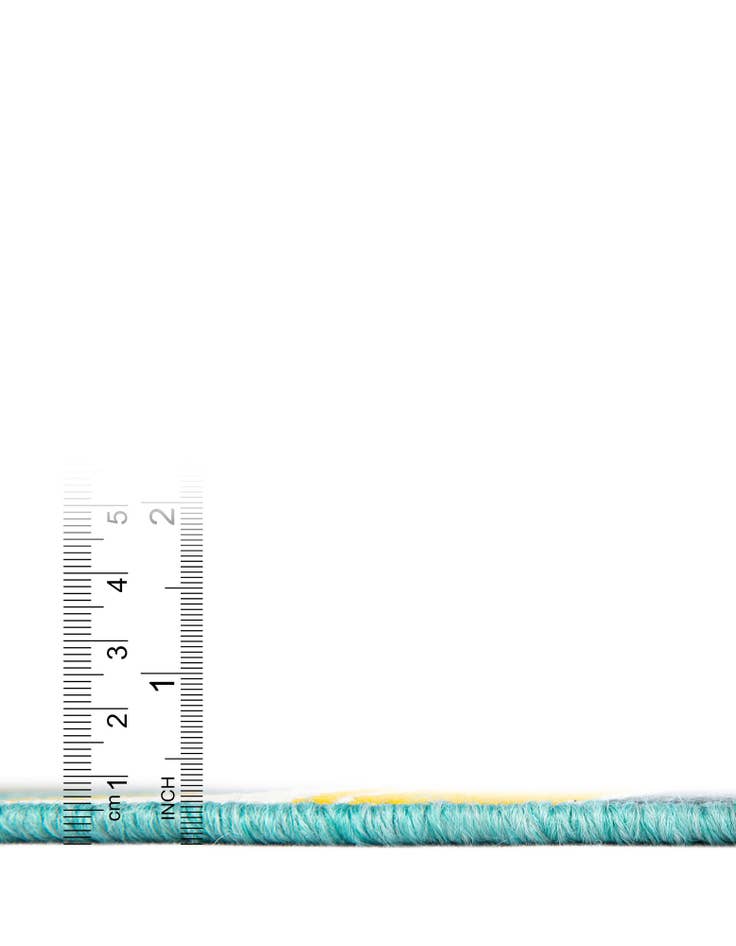 Detail image of 9' x 12' Easy-Clean Border Indoor / Outdoor Rug