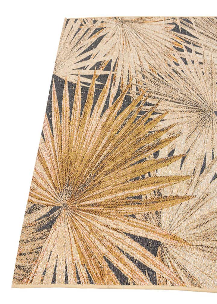 5' 2 x 7' 7 Easy-Clean Botanical Indoor / Outdoor Rug