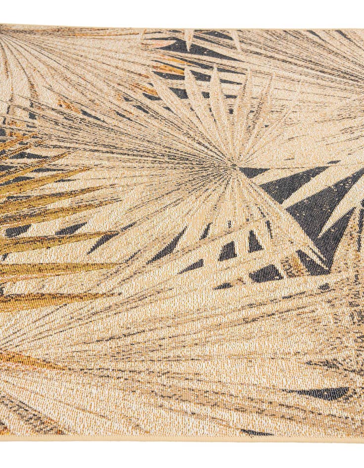 Detail image of 5' 2 x 7' 7 Easy-Clean Botanical Indoor / Outdoor Rug