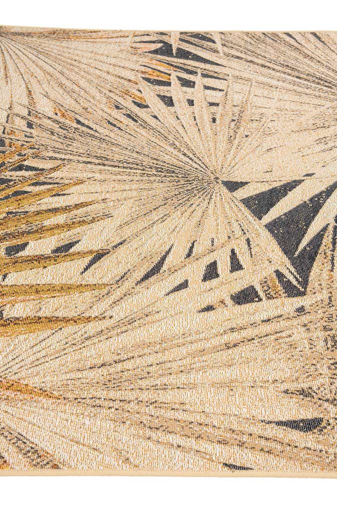 5' 2 x 7' 7 Easy-Clean Botanical Indoor / Outdoor Rug