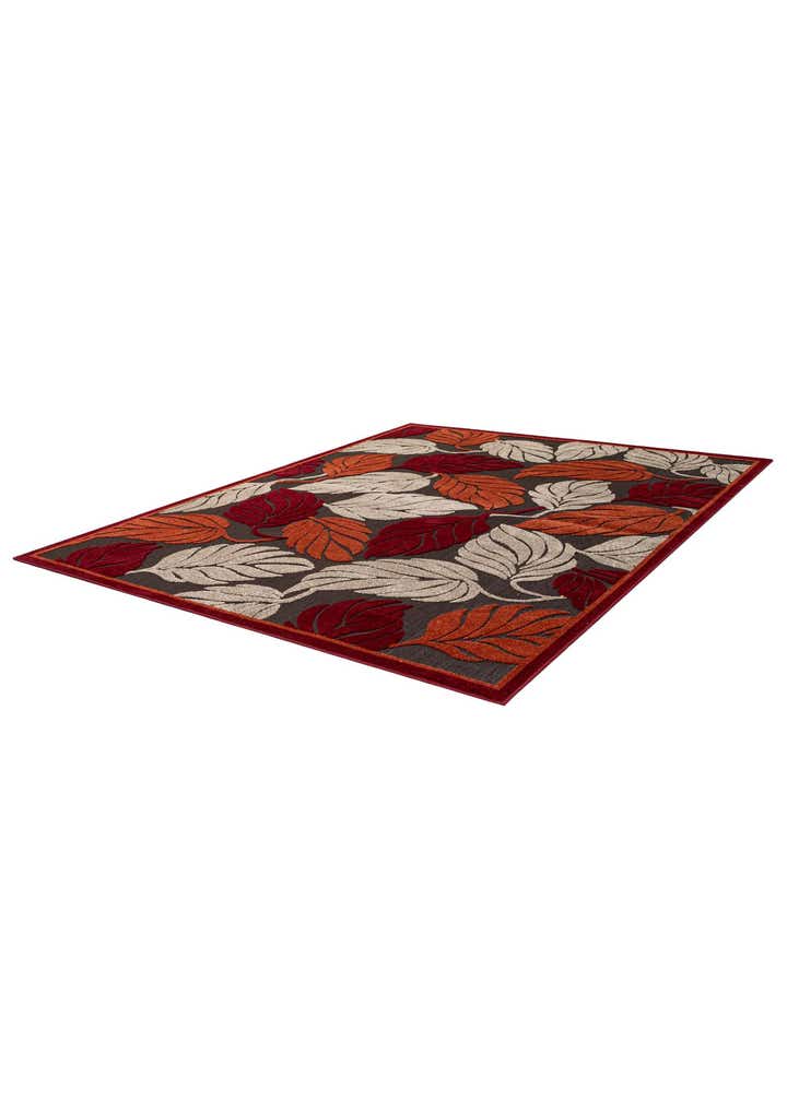 8' x 10' Easy-Clean Botanical Indoor / Outdoor Rug