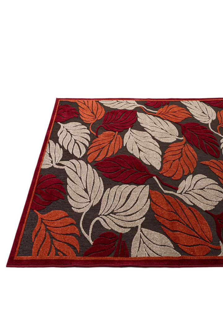 8' x 10' Easy-Clean Botanical Indoor / Outdoor Rug