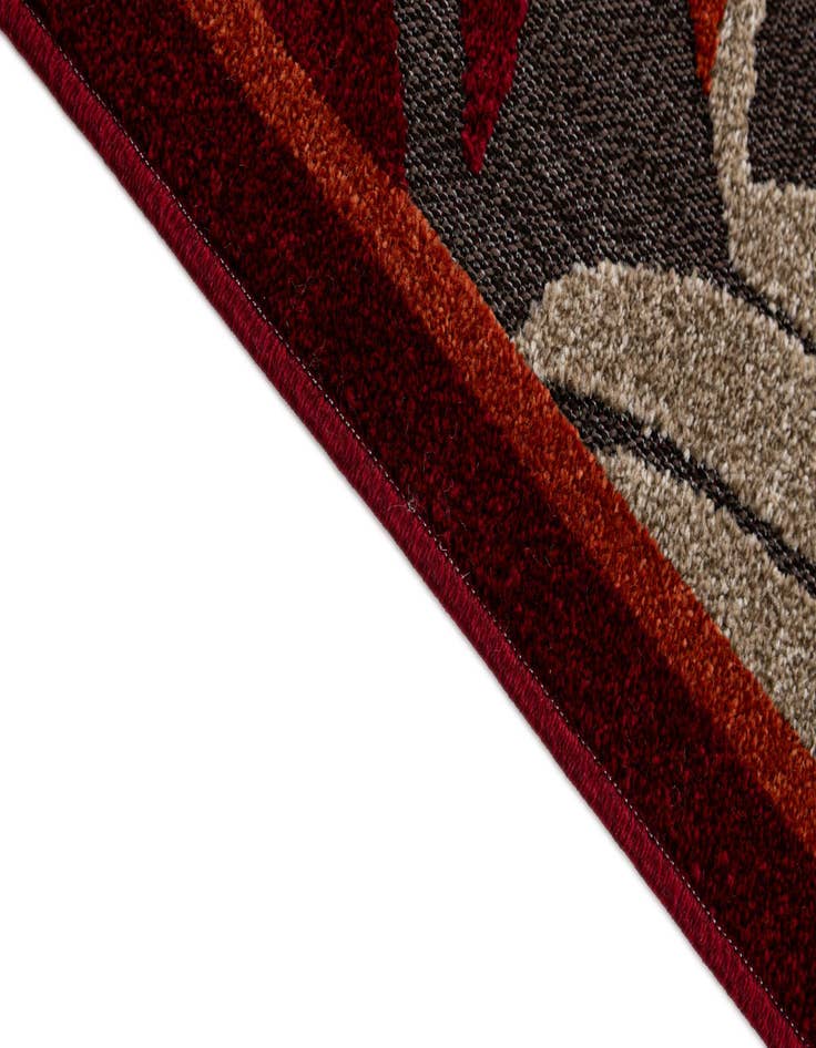 Detail image of 8' x 10'  Washable Botanical Indoor / Outdoor Rug