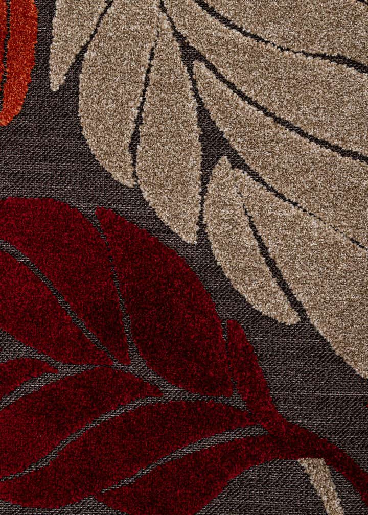 8' x 10' Easy-Clean Botanical Indoor / Outdoor Rug
