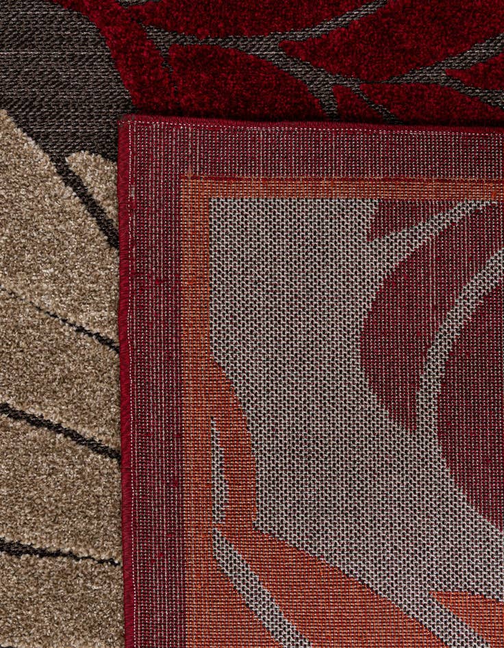 Detail image of 8' x 10'  Washable Botanical Indoor / Outdoor Rug