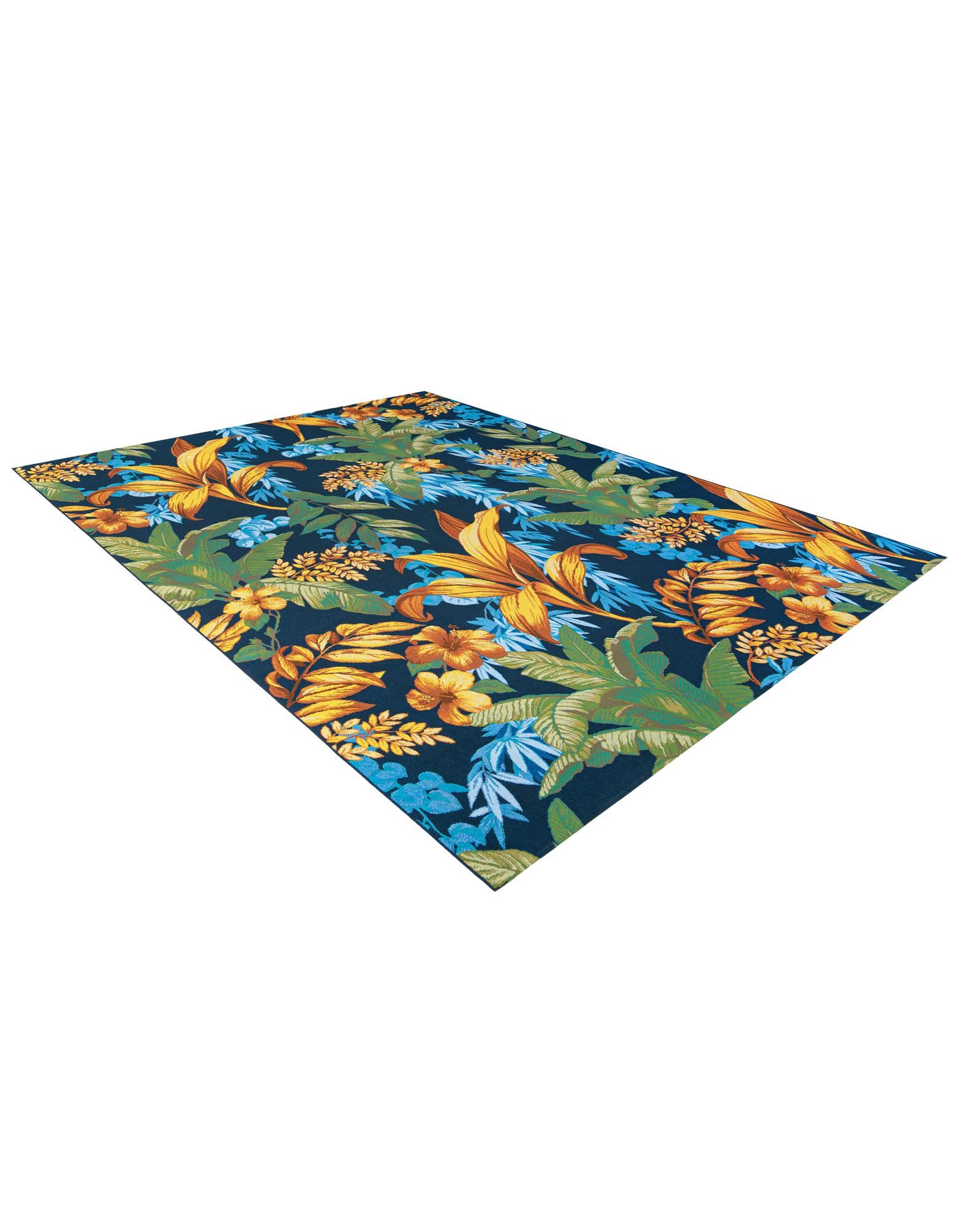 10' x 12' Easy-Clean Botanical Indoor / Outdoor Rug