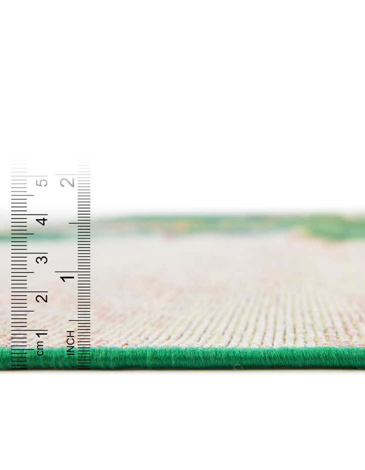 7' x 10' Easy-Clean Botanical Indoor / Outdoor Rug