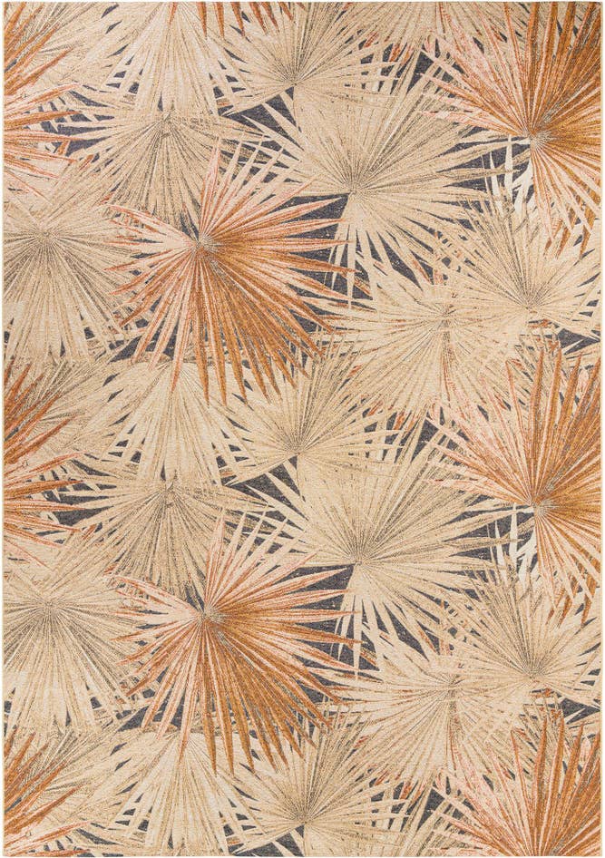 Detail image of 10' x 14' 2 Easy-Clean Botanical Indoor / Outdoor Rug