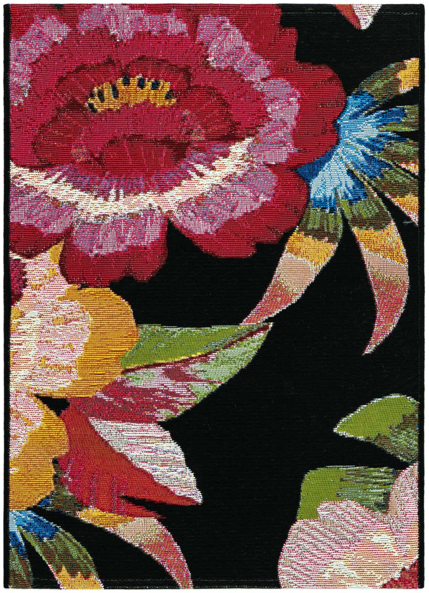 2' x 3' Easy-Clean Botanical Indoor / Outdoor Rug