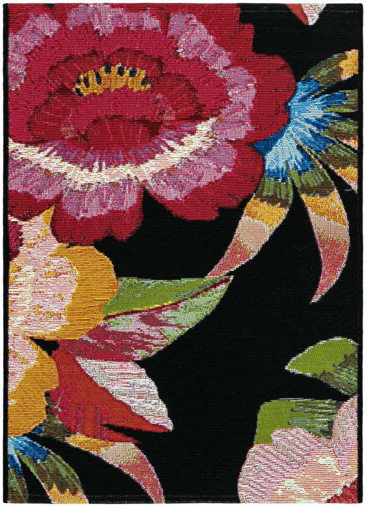 2' x 3' Easy-Clean Botanical Indoor / Outdoor Rug